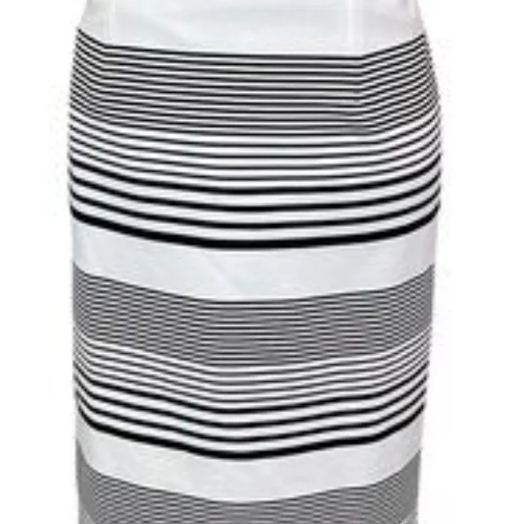 Chico's Black and White Striped Skirt, 1.5, NWOT ✔️ - Picture 5 of 10
